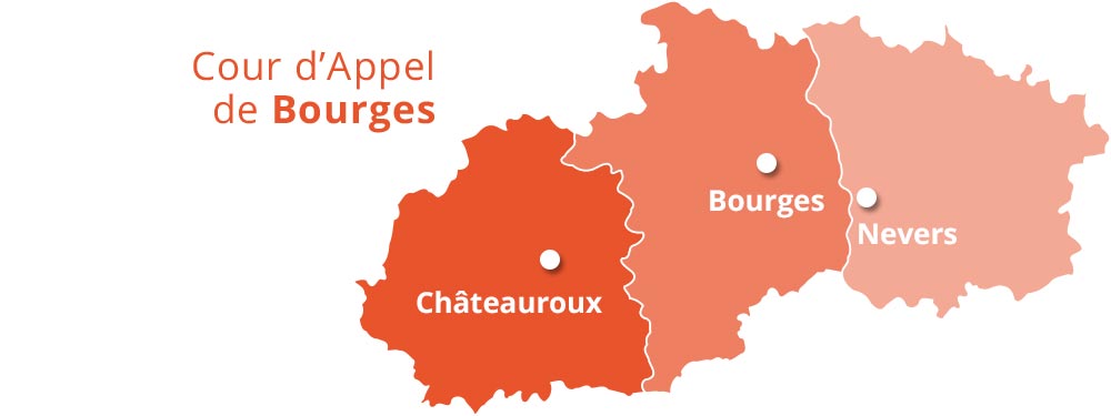 Carte Châteauroux